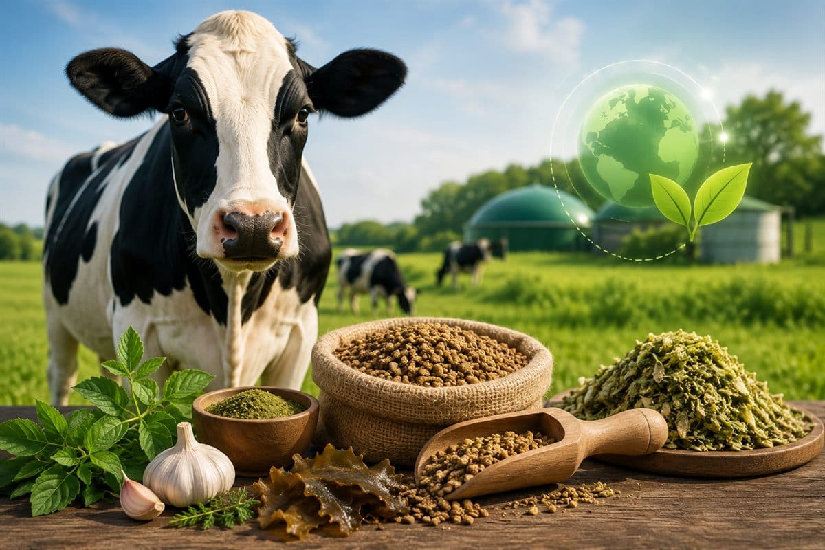 Methane-reducing feed additives for Indian dairy cattle — overview of product categories, inclusion rates, and carbon credit opportunities